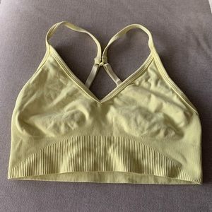Yellow vitality flow bra, excellent condition